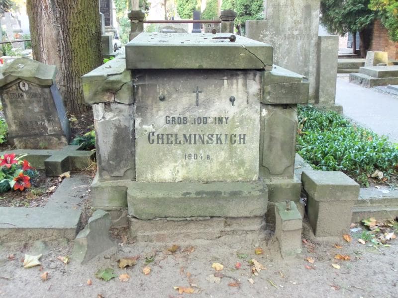 Zdjęcie grobu: Antoni Chełmiński