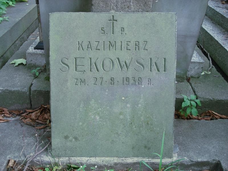 Zdjęcie grobu Kazimierz Sękowski (1)
