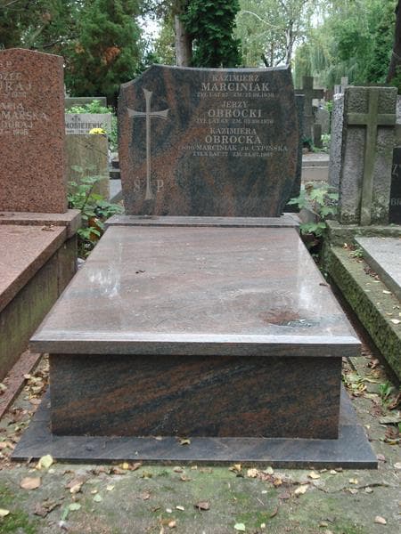 Zdjęcie grobu: Jerzy Obrocki