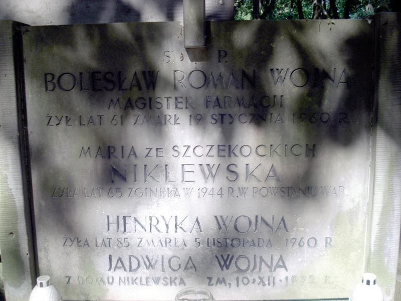 Zdjęcie grobu Maria Niklewska (1)