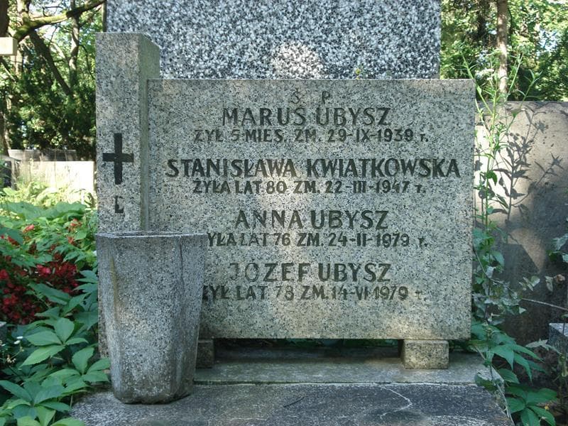 Zdjęcie grobu Józef Ubysz (2)