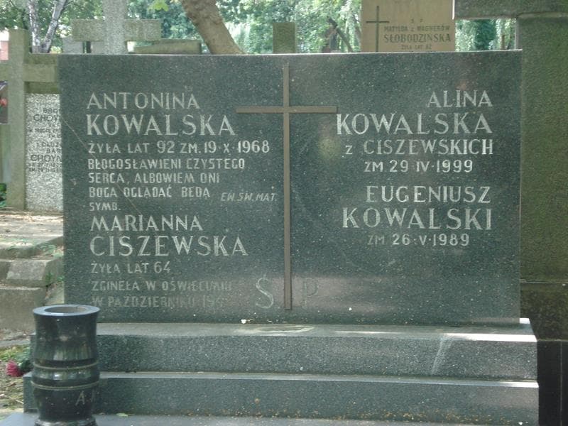 Zdjęcie grobu Marianna Ciszewska (2)