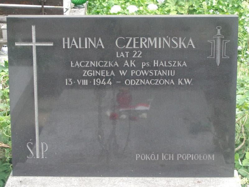 Zdjęcie grobu Halina Czermińska (2)