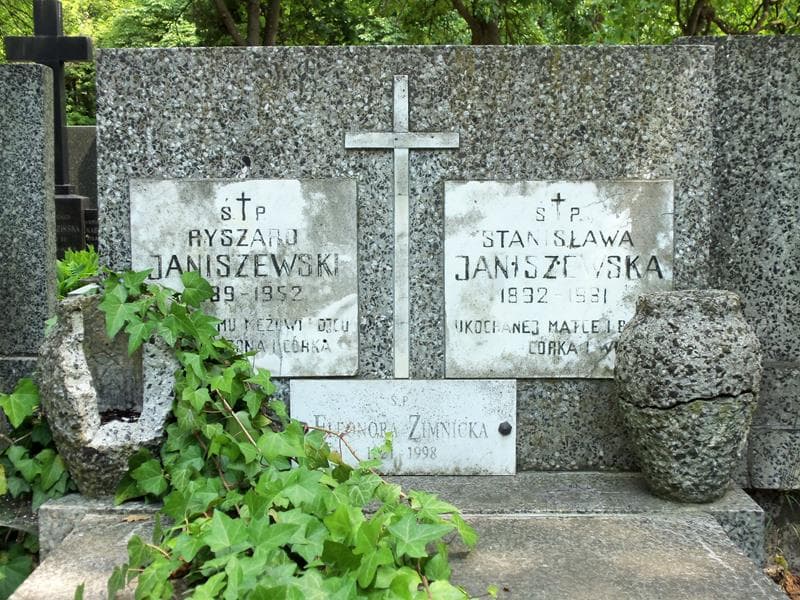 Zdjęcie grobu Stanisława Janiszewska (2)