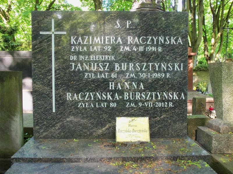 Zdjęcie grobu Janusz Bursztyński (2)