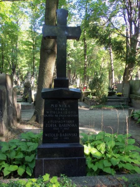 Zdjęcie grobu Maria Babińska (2)
