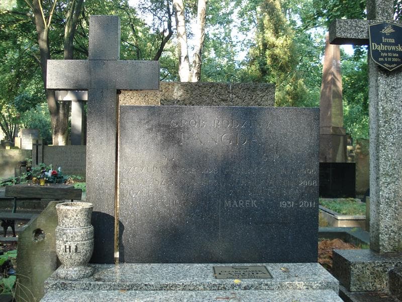 Zdjęcie grobu Józefa Langda (2)
