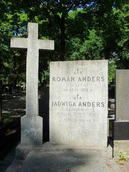 Zdjęcie grobu Roman Anders (2)