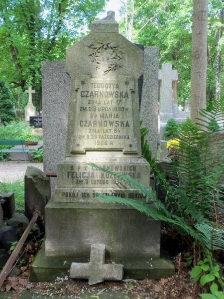 Zdjęcie grobu Marja Czarnowska (2)