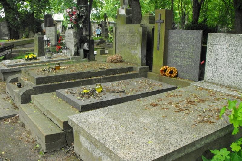 Zdjęcie grobu Ludwika Pelda (2)
