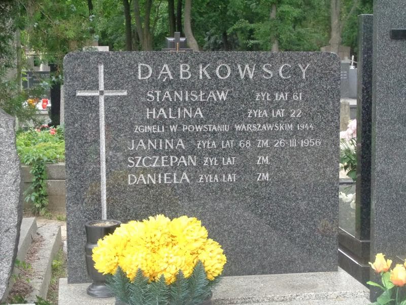 Zdjęcie grobu Stanisław Dąbkowski (2)