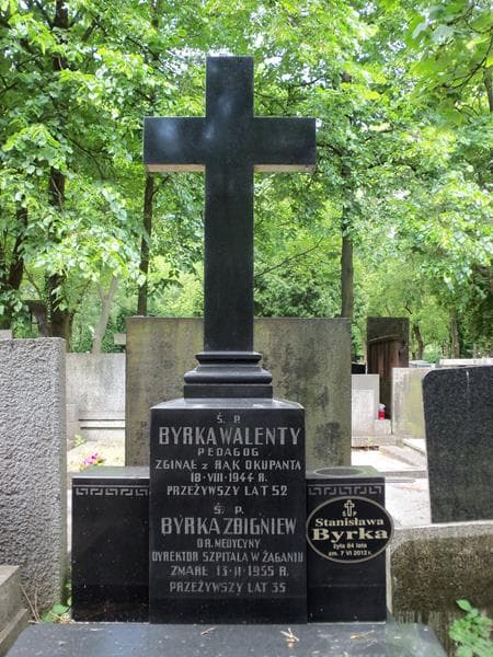 Zdjęcie grobu Stanisława Byrka (2)