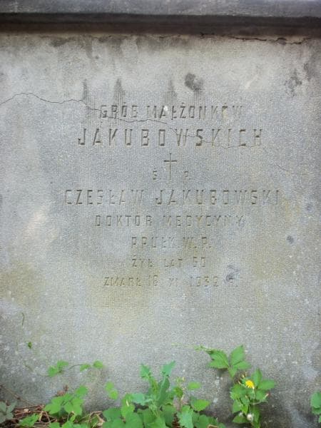 Zdjęcie grobu Czesław Jakubowski (2)