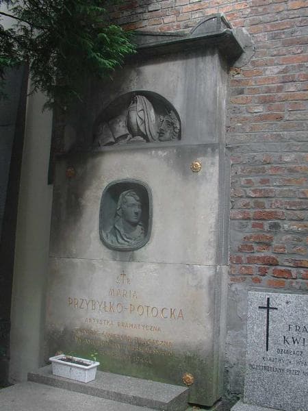 Zdjęcie grobu Maria Przybyłko-Potocka (5)