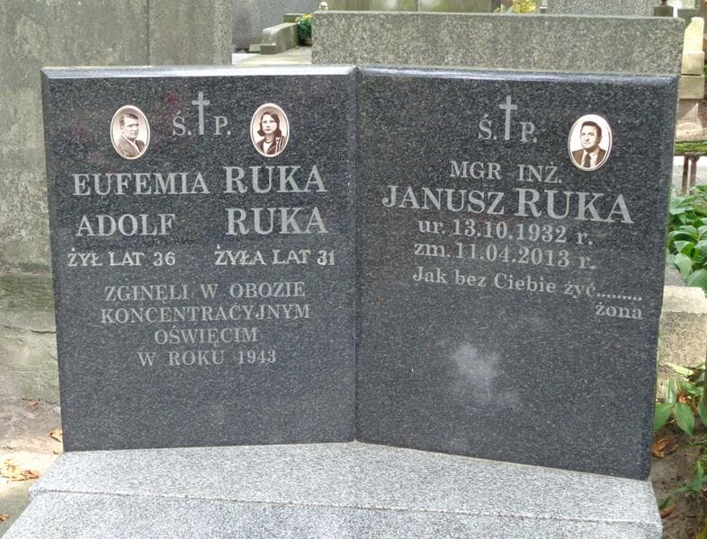 Zdjęcie grobu Adolf Ruka (2)