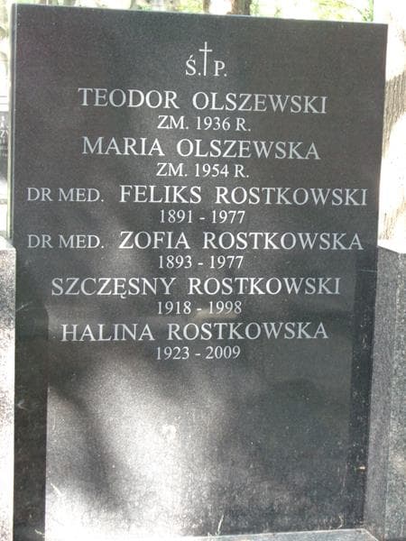 Zdjęcie grobu Teodor Olszewski (2)