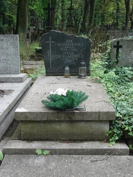Zdjęcie grobu: Irena Chodakiewicz