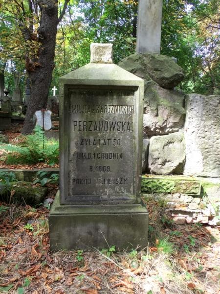 Zdjęcie grobu Emiljia Perzanowska (1)