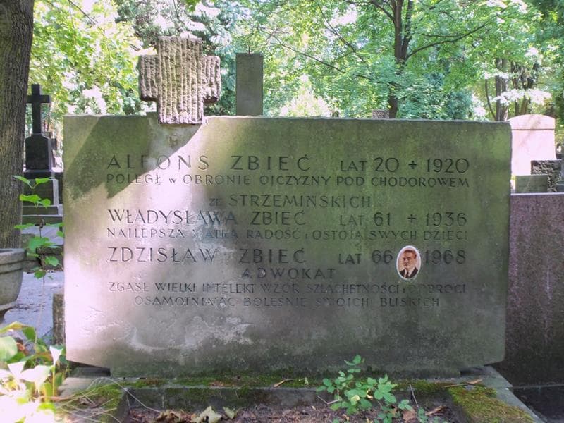 Zdjęcie grobu Alfons Zbieć (2)