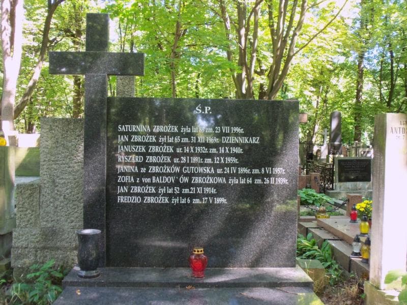 Zdjęcie grobu Saturnina Zbrożek (2)