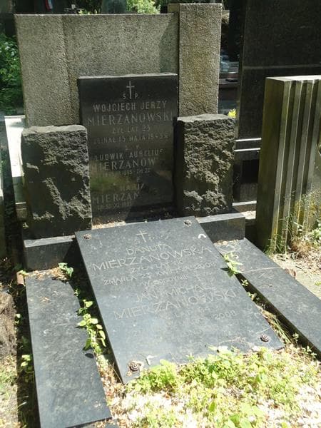 Zdjęcie grobu Ludwik Aureliusz Mierzanowski (2)