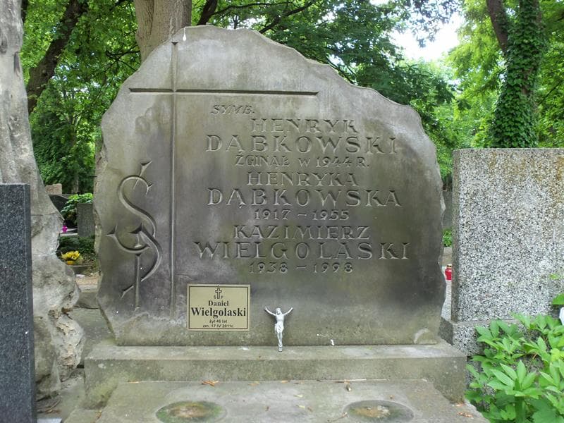 Zdjęcie grobu Henryka Dąbkowska (2)