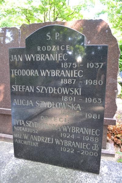 Zdjęcie grobu Jan Wybraniec (2)