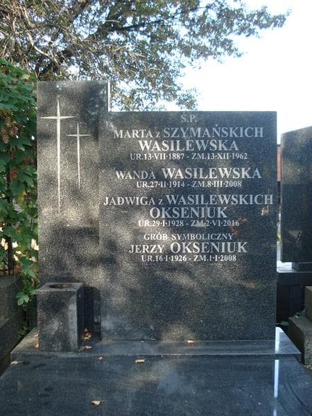 Zdjęcie grobu Marta Wasilewska (2)