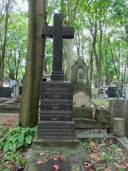 Zdjęcie grobu Aleksandra Biernacka (2)