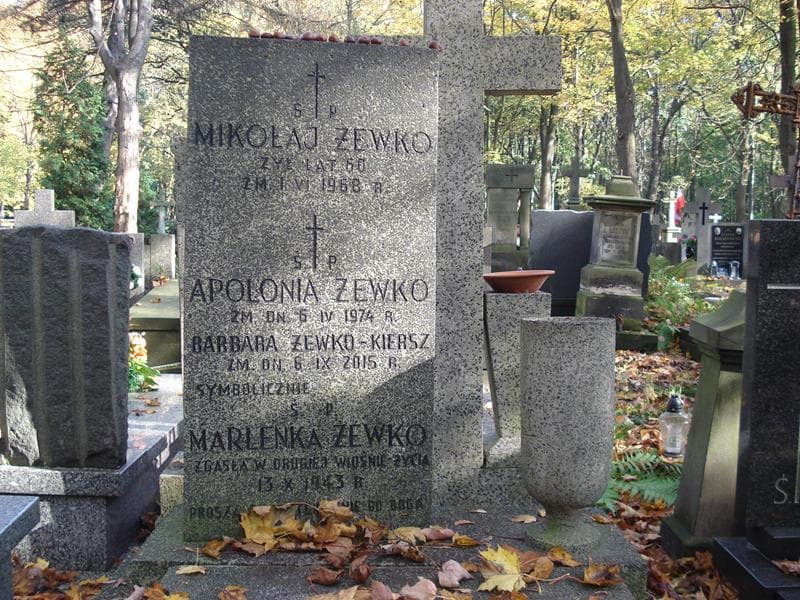 Zdjęcie grobu Barbara Żewko-Kiersz (2)