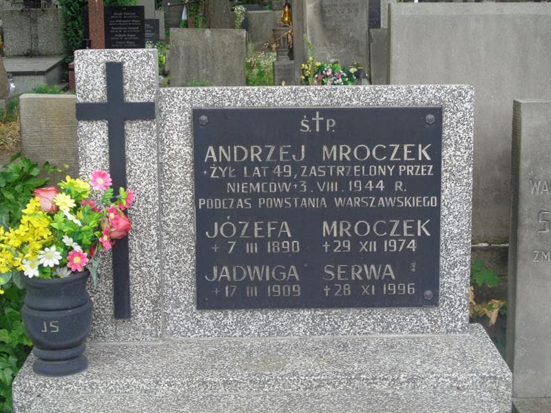 Zdjęcie grobu Jadwiga Serwa (2)