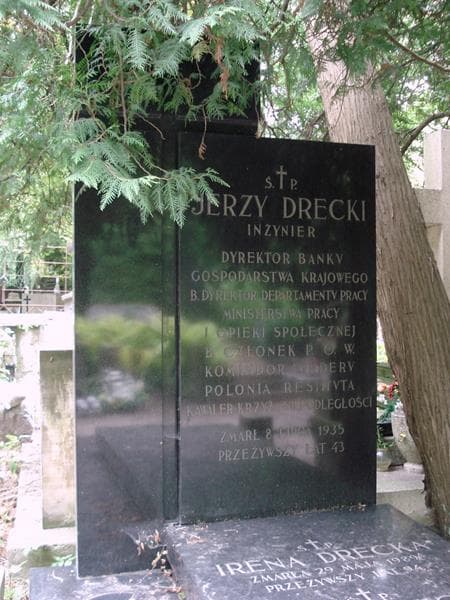 Zdjęcie grobu Jerzy Drecki (2)