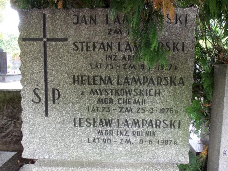Zdjęcie grobu Jan Lamparski (2)