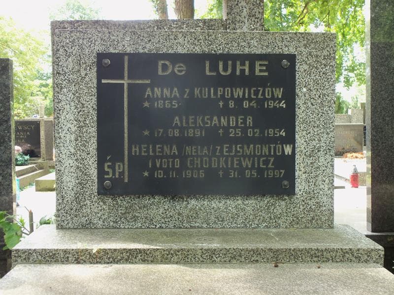 Zdjęcie grobu Anna De Luhe (2)