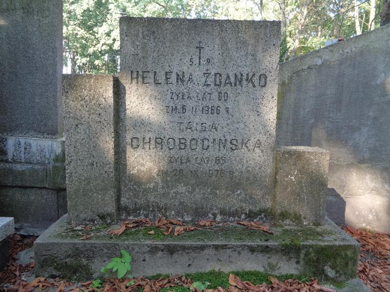 Zdjęcie grobu Taisa Chrobocińska (2)