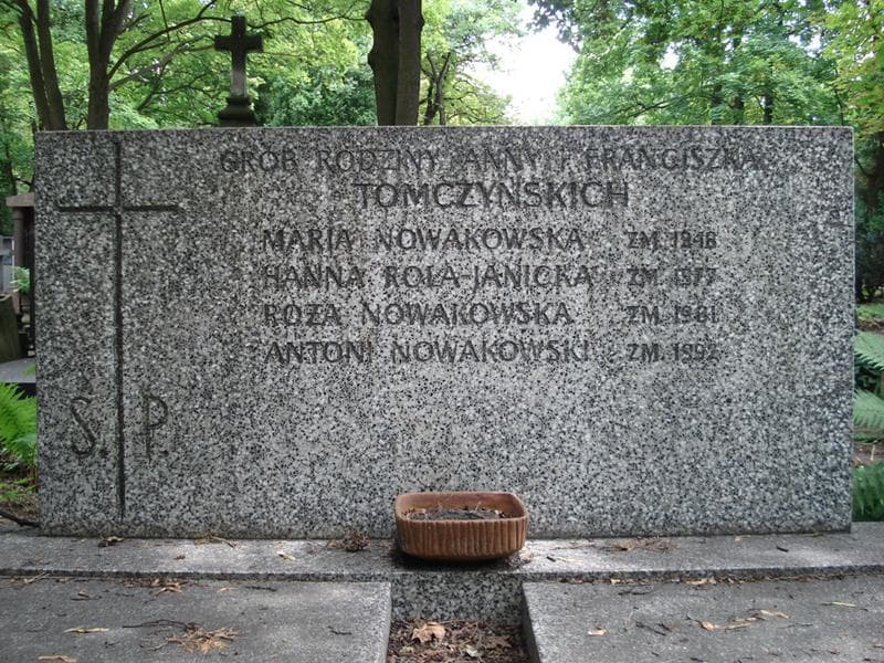 Zdjęcie grobu Antoni Nowakowski (2)