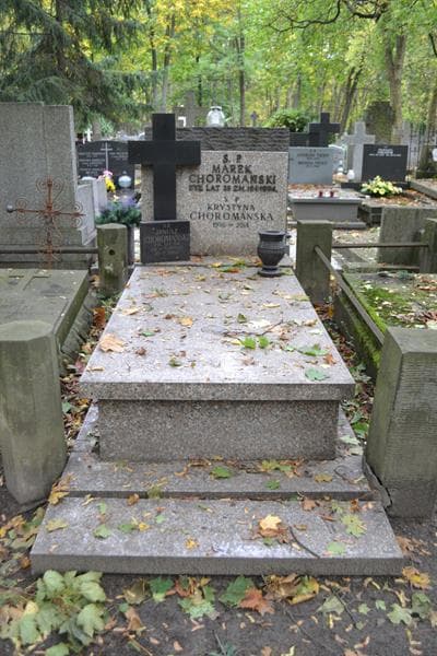 Zdjęcie grobu Marek Choromański (1)