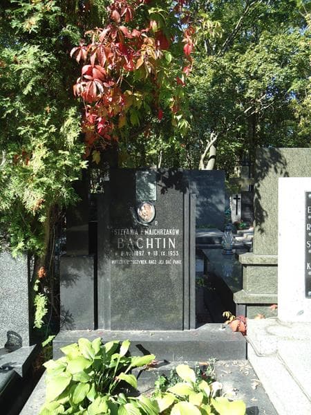 Zdjęcie grobu Stefania Bachtin (2)
