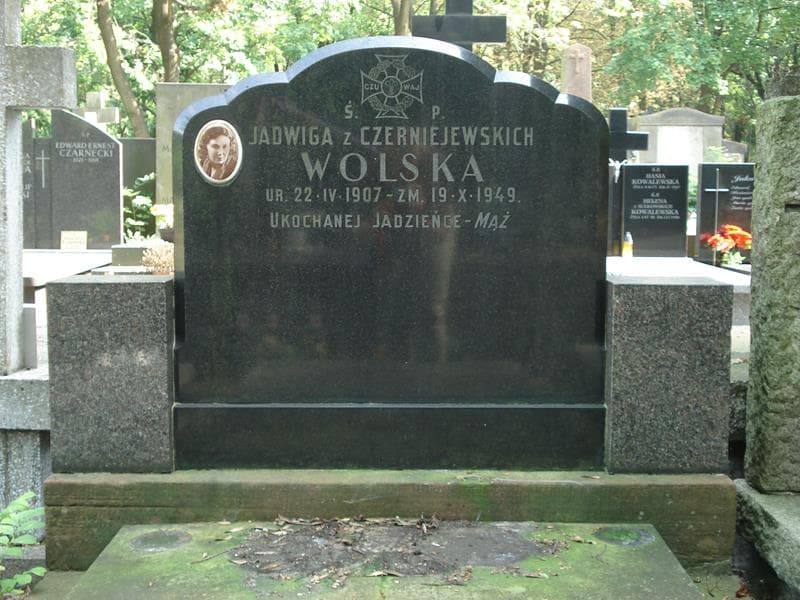 Zdjęcie grobu Jadwiga Czerniejewska-Wolska (2)