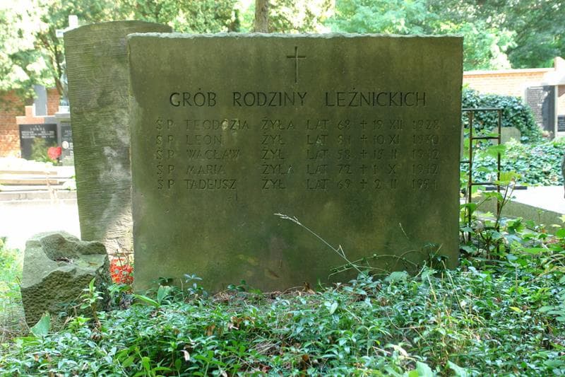Zdjęcie grobu Wacław Leźnicki (2)
