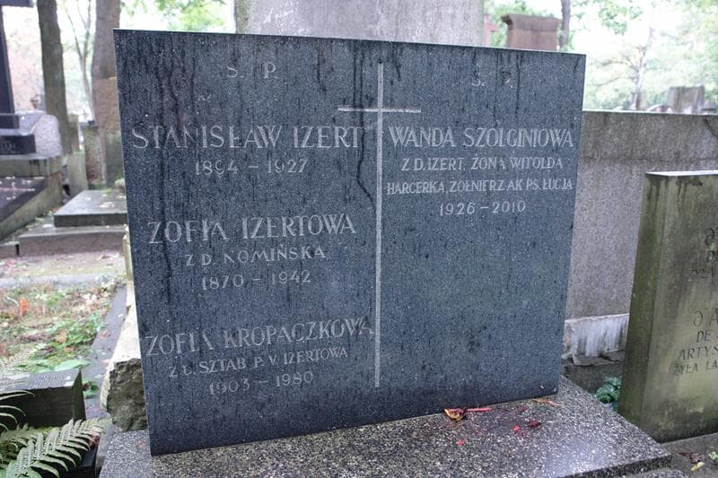 Zdjęcie grobu Zofia Izertowa (2)