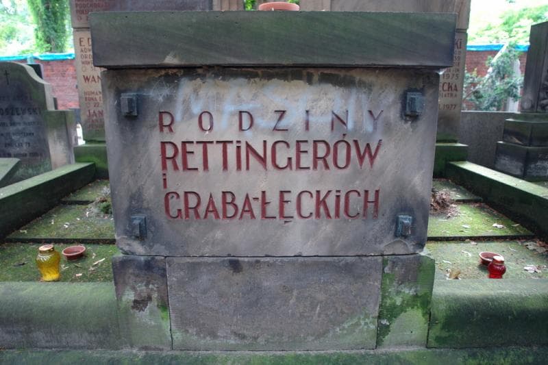 Zdjęcie grobu Haneczka Graba-Łęcka (2)