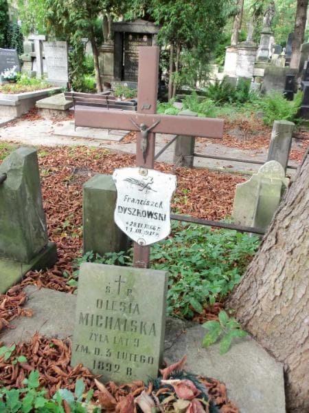 Zdjęcie grobu Olesia Michalska (2)