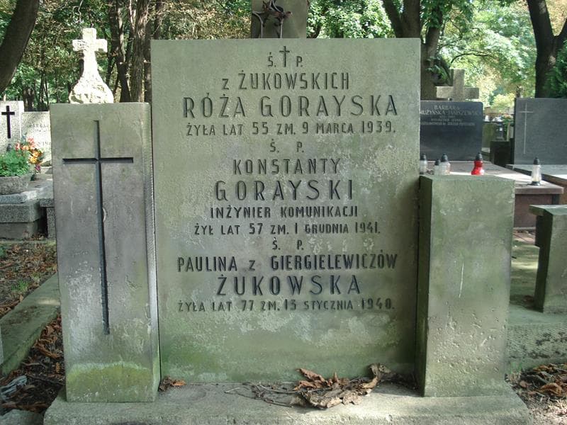 Zdjęcie grobu Konstanty Gorayski (2)