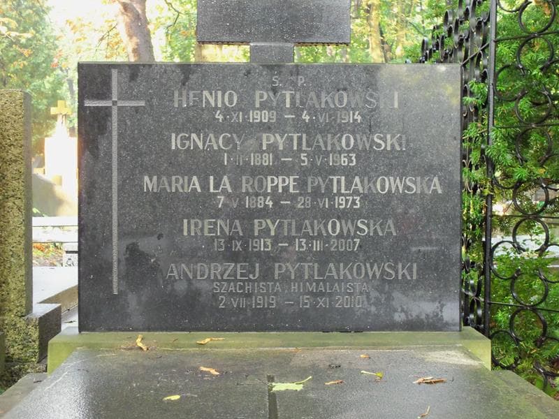 Zdjęcie grobu Maria La Roppe Pytlakowska (2)