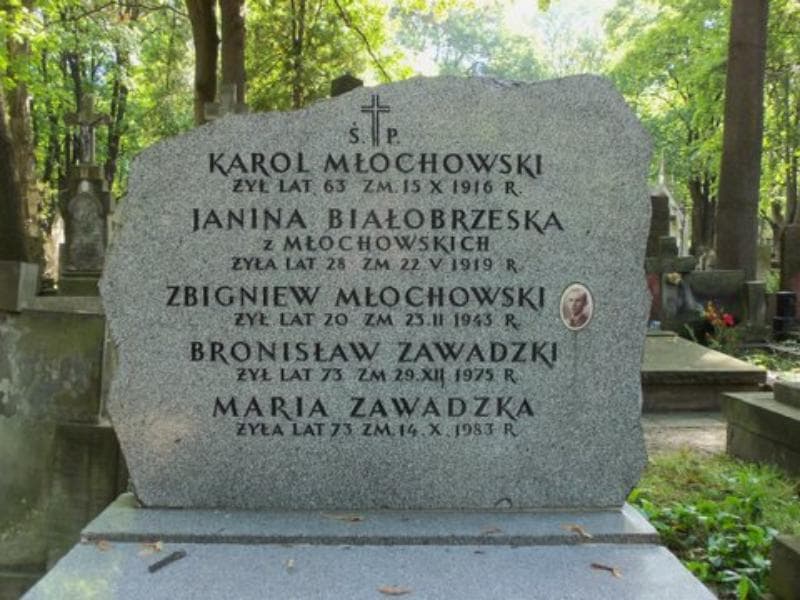 Zdjęcie grobu Janina Białobrzeska (2)