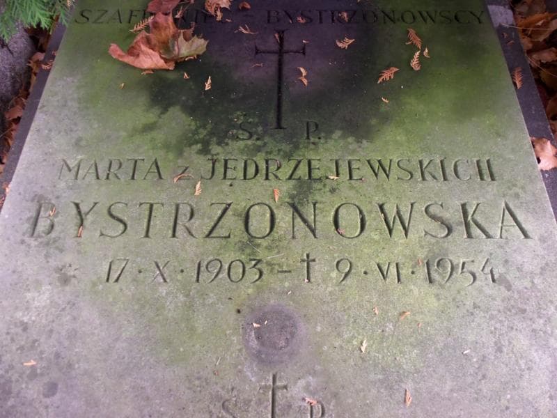 Zdjęcie grobu Marta Bystrzonowska (2)