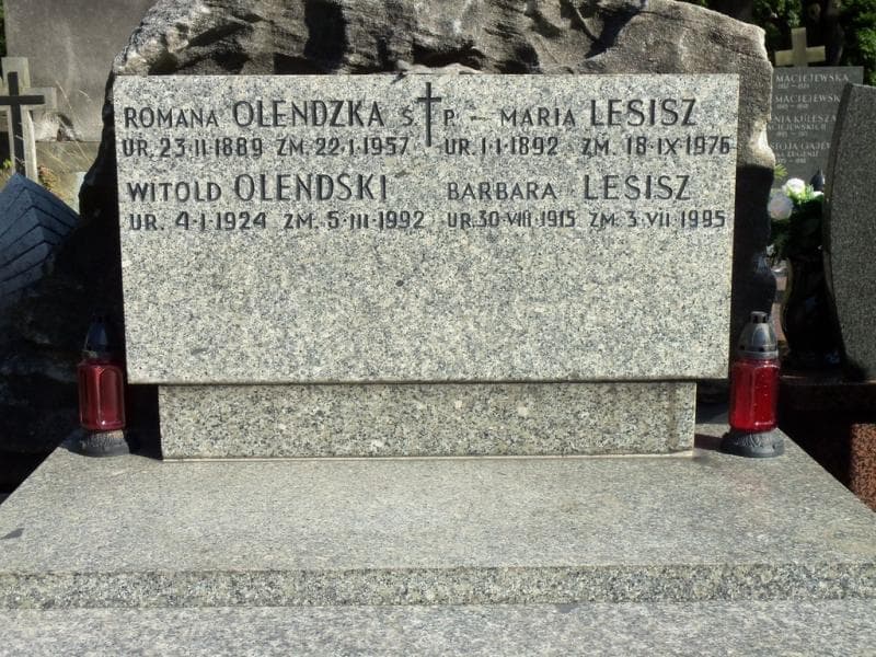 Zdjęcie grobu Romana Olendzka (2)