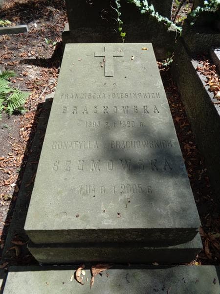 Zdjęcie grobu Franciszka Brachowska (2)