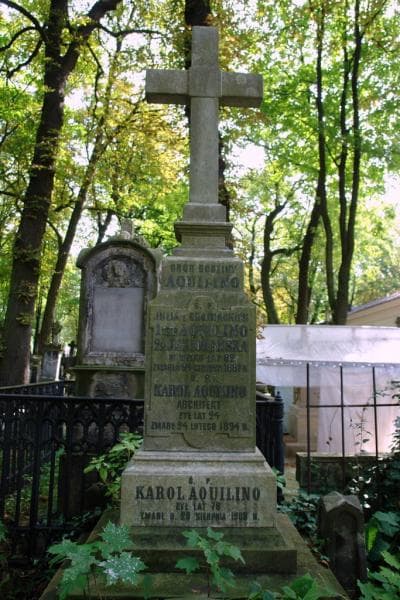 Zdjęcie grobu Karol Aquilino (2)